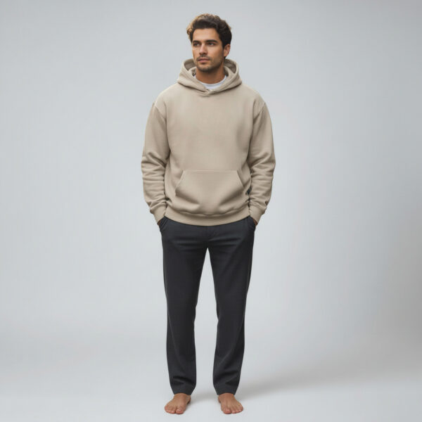 Earth Long Sleeve Men's Thick Hoodie