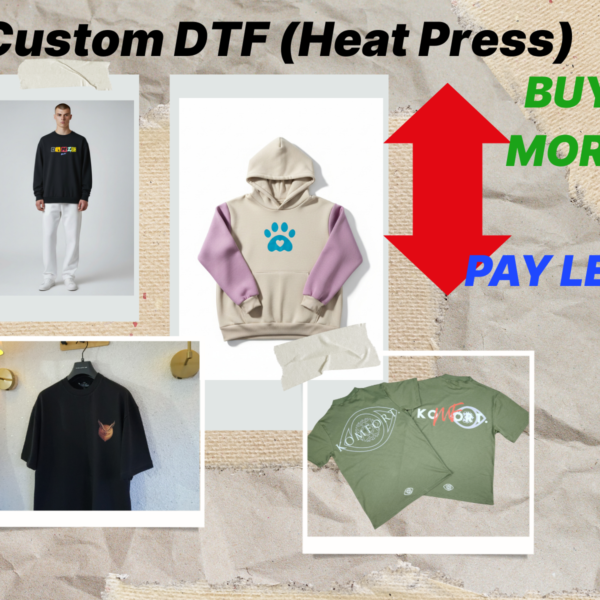 Big Size Custom DTF (Heat Press)  Order