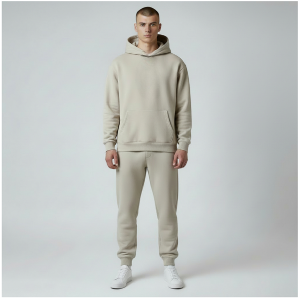 Standard Fit Men's Thick Sweatpants And Hoodie Sweatshirts - Large, Earth