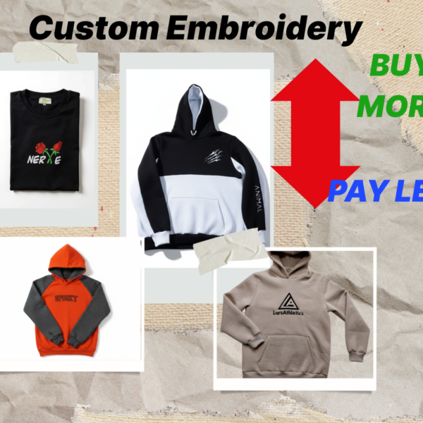 Big Size Custom Embroidery Order