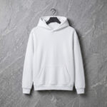 Regular Fit Men's 360 GSM Hoodie – White